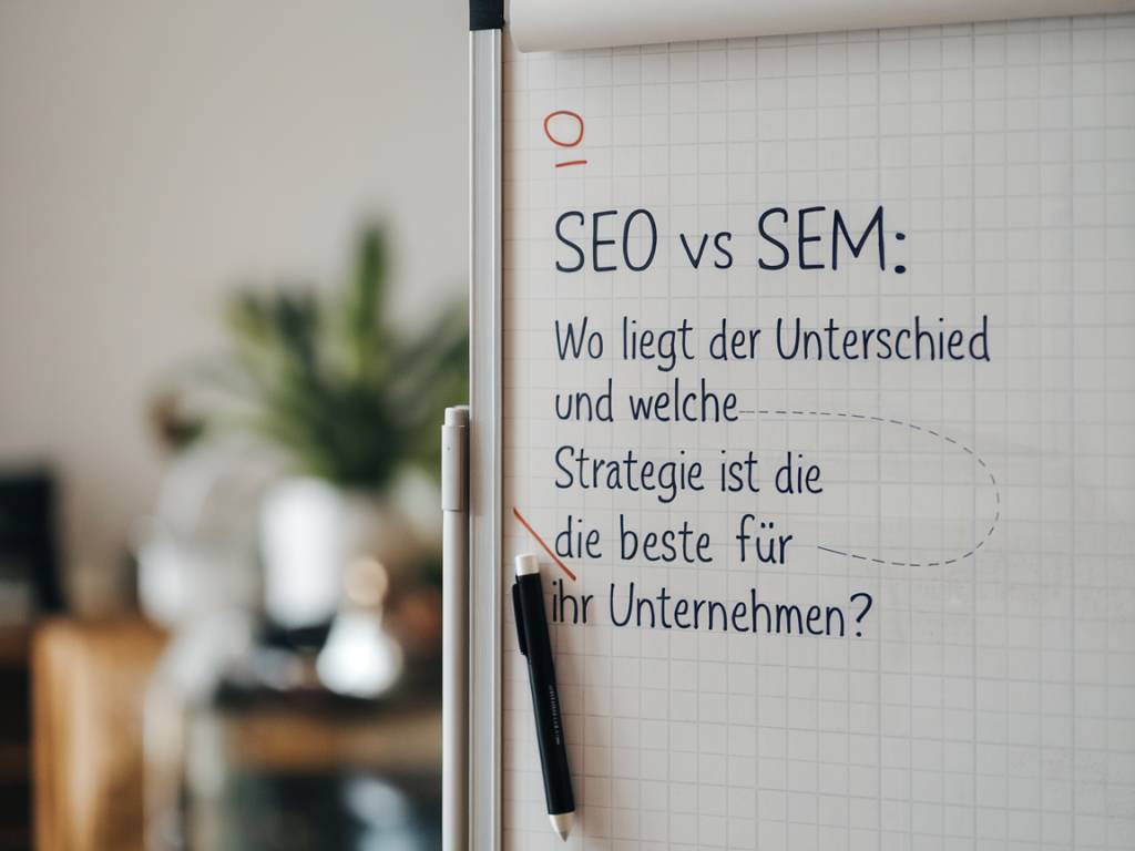 Seo vs sem: wo liegt der unterschied und welche strategie ist die beste für ihr unternehmen