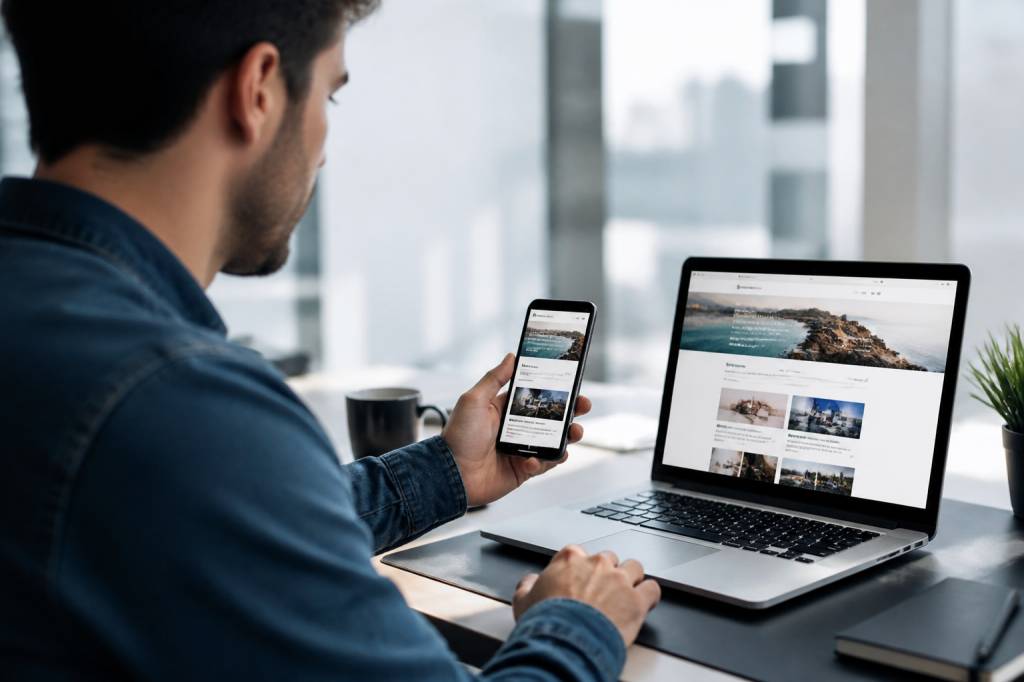 Css responsive website für mobile marketing und digitale sichtbarkeit