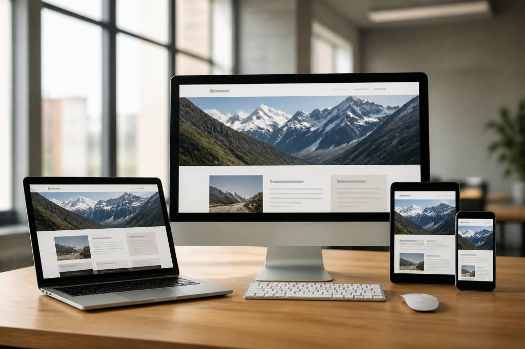 Responsive page layout für eine optimale Nutzererfahrung auf allen Geräten